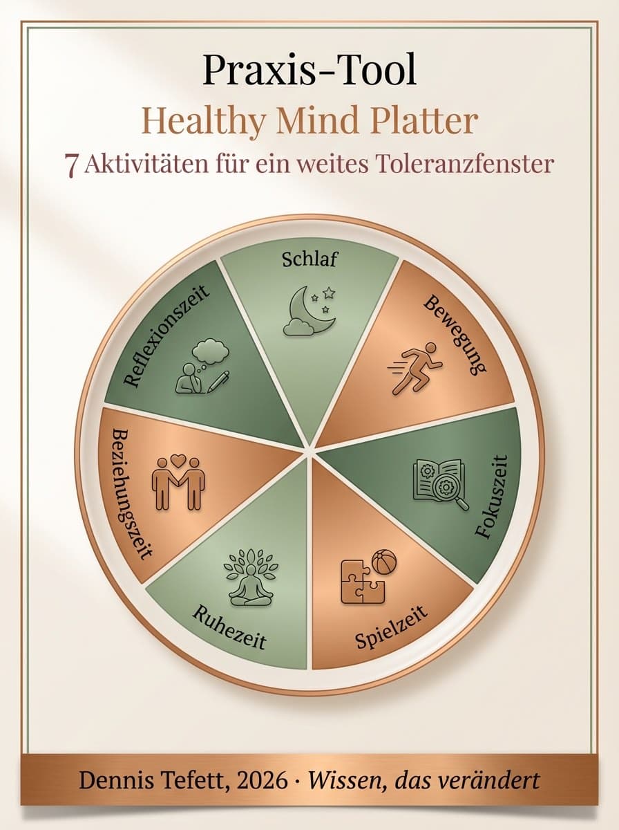 Infografik: Emotionale Agilität nach Susan David. Vier Schritte von der automatischen Reaktion zur wertebasierten Handlung