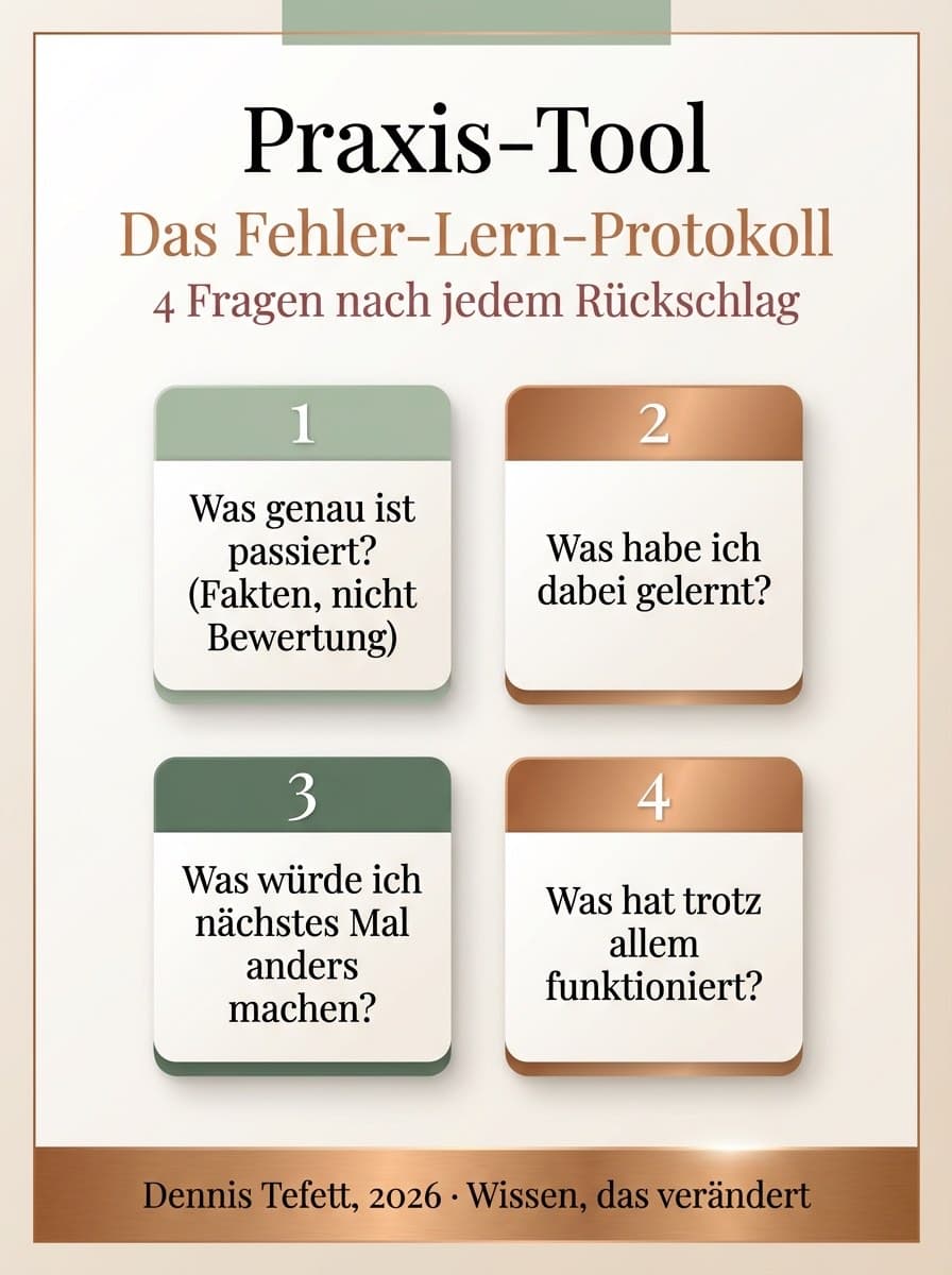 Infografik: Drei neurobiologische Strategien gegen Fehlervermeidung. Kognitive Neubewertung, psychologische Sicherheit und dosierte Exposition