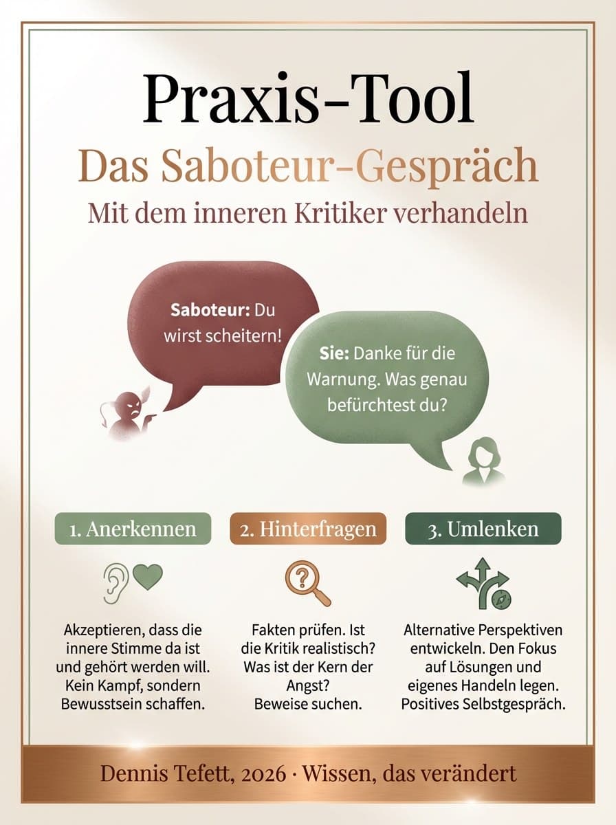 Infografik: Selbstkritik versus Selbstmitgefühl und deren Wirkung auf neuronale Muster, Dennis Tefett Coaching
