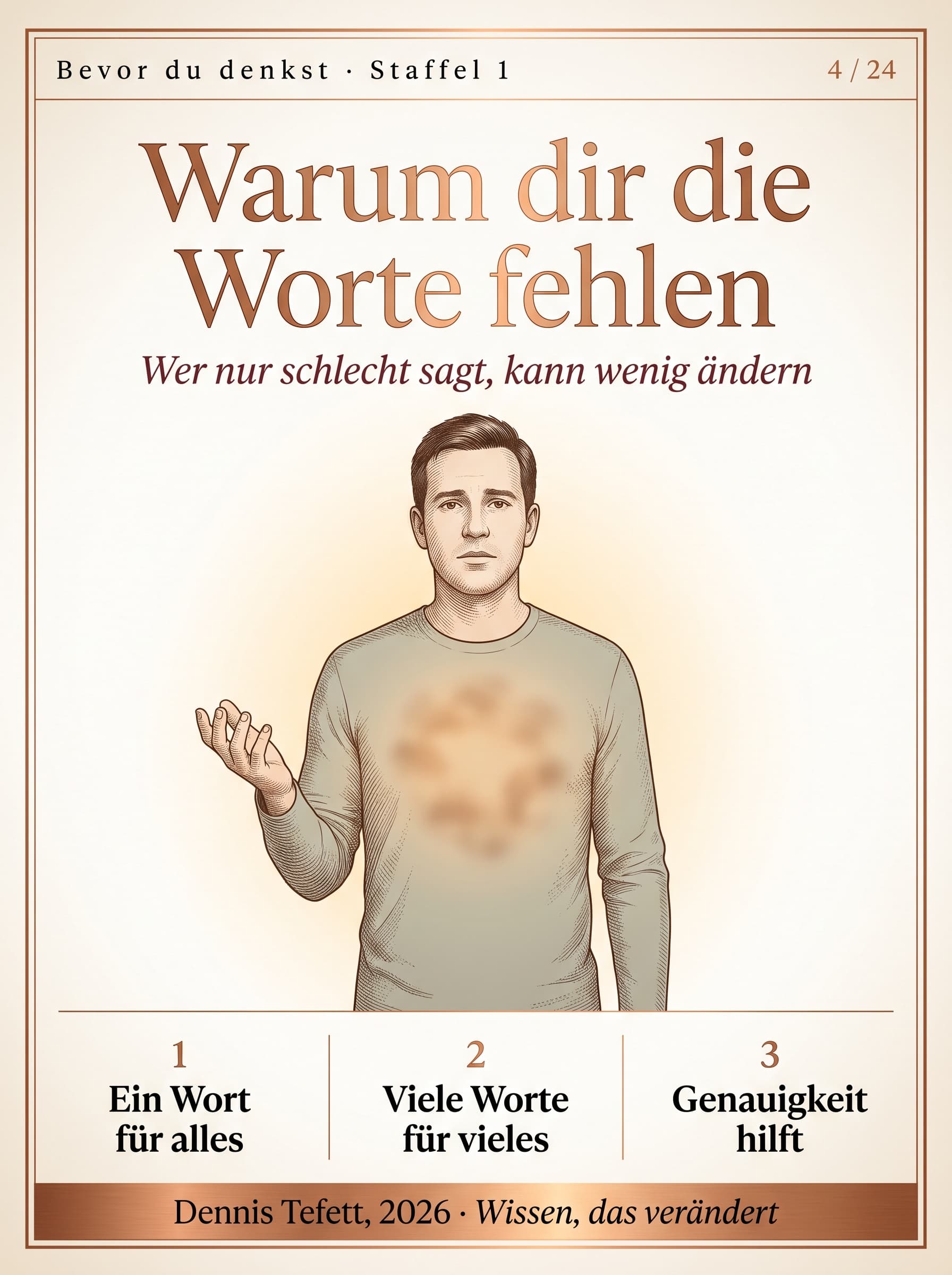 Links ein grober grauer Block, rechts derselbe Rauminhalt in viele feine farbige Formen zerlegt.