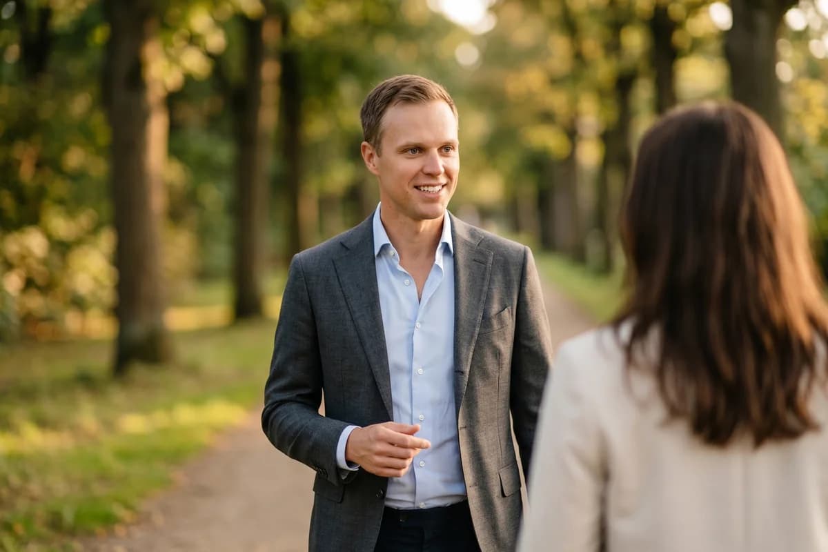 Walk-and-Talk Führungs-Coaching mit Dennis Tefett