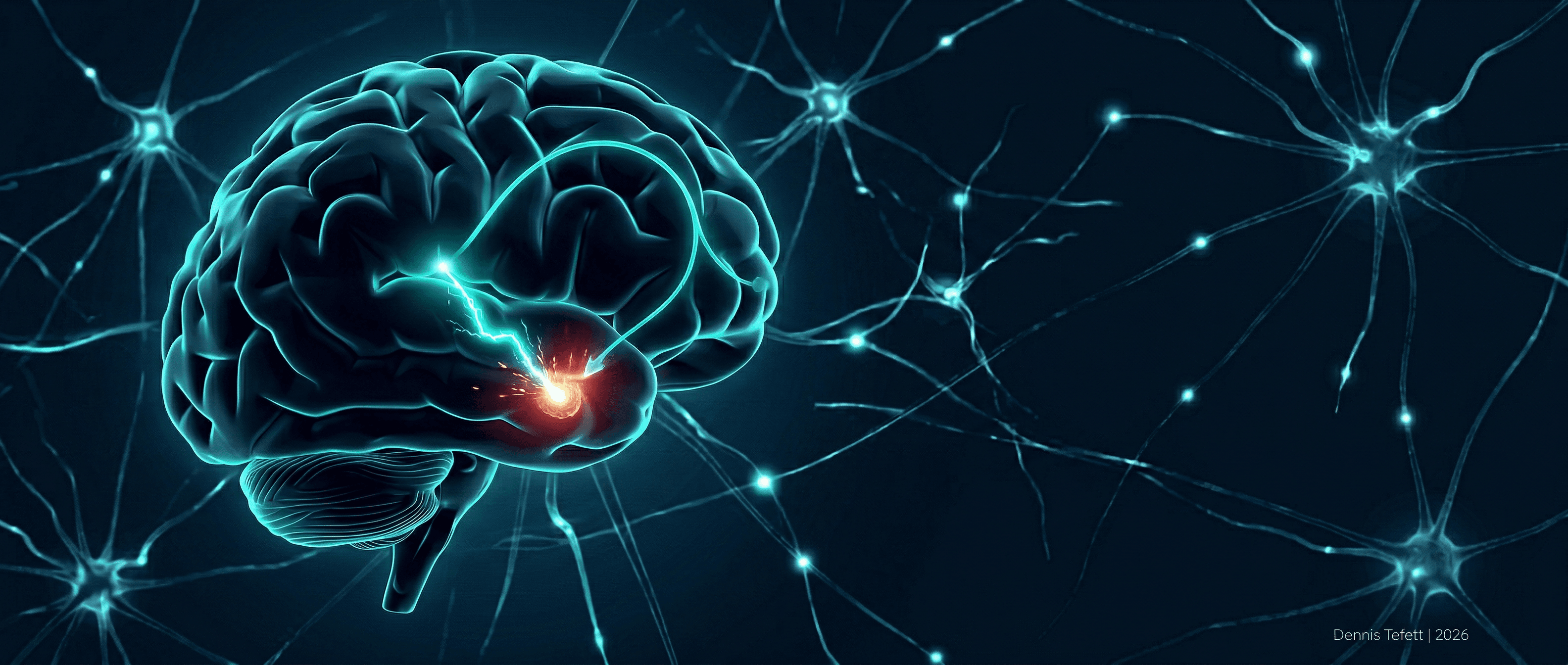Visualisierung des neuronalen Kurzschlusses: Die Amygdala feuert, bevor der Präfrontale Kortex reagieren kann