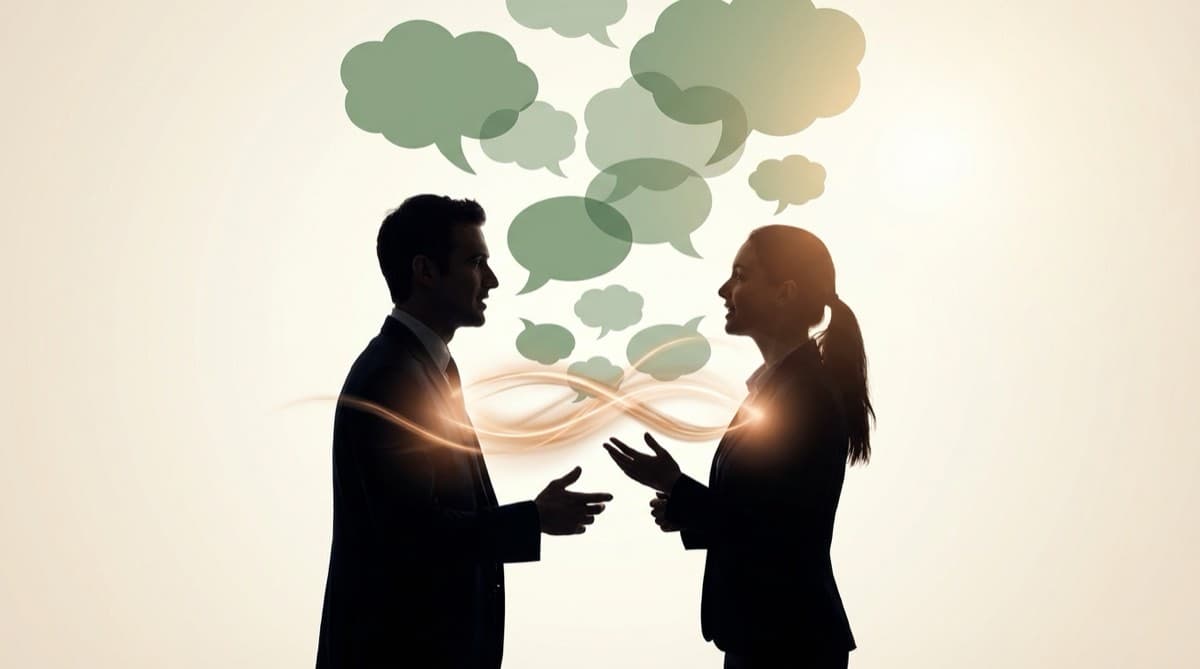 Authentische Führungskommunikation: Kongruenz zwischen Denken, Fühlen und Sprechen. Dennis Tefett Coaching.