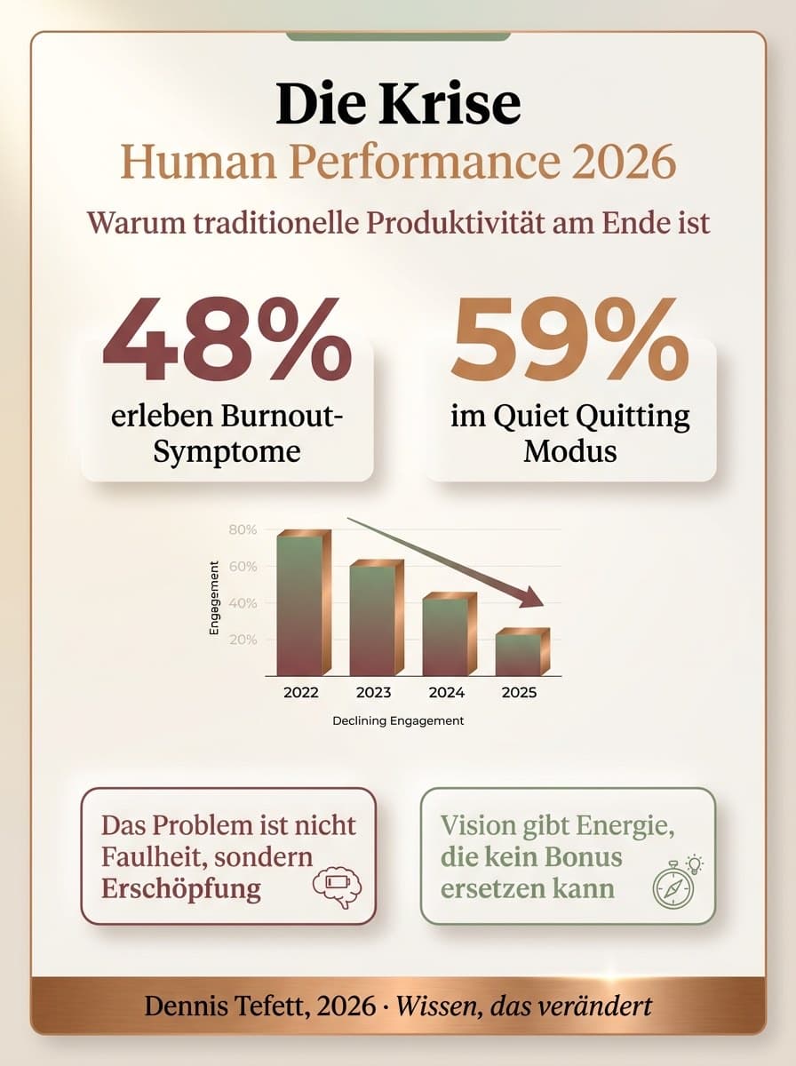 Infografik Visionsentwicklung und limbisches System: Wie emotionale Bilder Motivation erzeugen.
