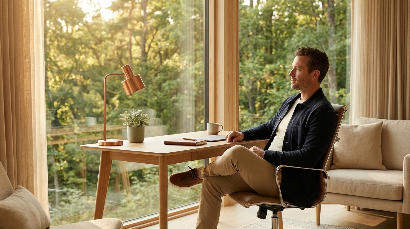 Calm Productivity: Neurowissenschaft der produktiven Ruhe. Yerkes-Dodson Gesetz. Dennis Tefett, 2026.