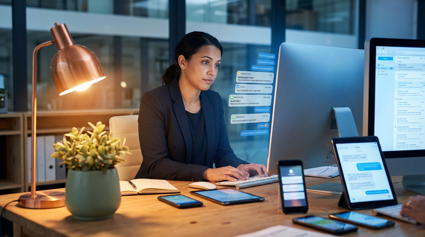 KI-Stress und digitale Ueberlastung: Cognitive Offloading an ChatGPT. Dennis Tefett, 2026.